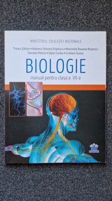 BIOLOGIE MANUAL PENTRU CLASA A VII-A - Saitan, Popescu foto