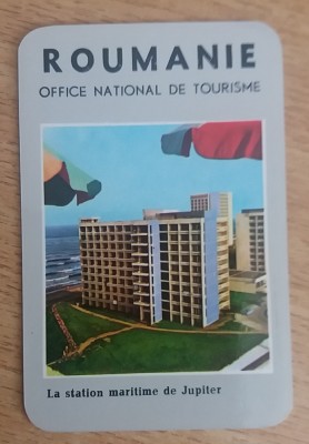 C9 13 - 1971 - Calendar de buzunar - reclama ONT - Statiunea Jupiter foto