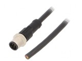 Cablu M12 PIN 5 drept 1m 60VAC 4A M12A