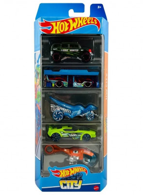 SET 5 MASINI HOT WHEELS CITY foto