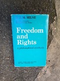 Freedom and Rights - A. J. M. Milne