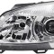 Far Skoda Fabia 3 (5J) 04.2010-03.2015 Roomster 04.2010- DEPO partea Dreapta tip bec H7+H7, cu lupa