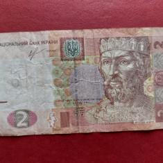 Bancnota 2 grivne(hryvni) 2013 Ucraina.