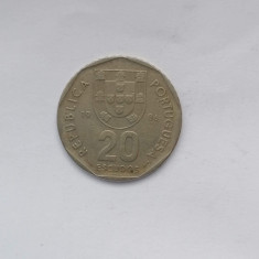 20 escudos 1986 portugalia