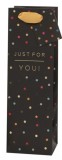 Punga de cadou - Bottle - Just For You - Spots | Glick