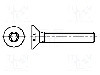 Surub M3, otel inoxidabil A2, 6mm, cap ingropat, BOSSARD, 3061682