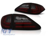 Set de stopuri LED de tuning potrivit pentru Lexus RX III 350 2009-2012 rosu/&icirc;ntunecat, stanga si dreapta Performance AutoTuning