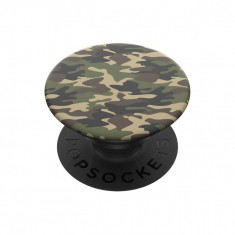 Suport Selfie Pentru Telefon Popsockets PopGrip Original Woodland Camo