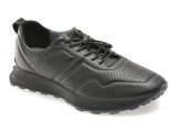Cumpara ieftin Pantofi sport BITE THE BULLET negri, OY5175, din piele naturala