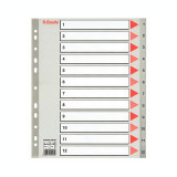 Separator index plastic 1-12 Esselte ES100125