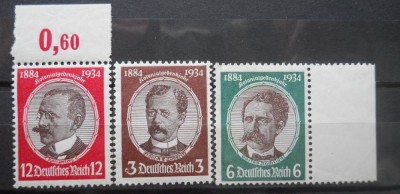 1934 GERMANIA REICH MNH foto