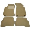 Covorase mocheta VW Passat B5 cu fixare in podea OVALA 10/2000-2/2005 Bej, set de 4 bucati