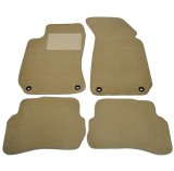 Covorase mocheta VW Passat B5 cu fixare in podea OVALA 10/2000-2/2005 Bej, set de 4 bucati AutoDrive ProParts, Oem