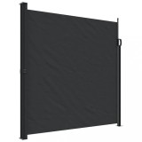 Cumpara ieftin Copertina laterala retractabila, negru, 200x600 cm