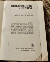 Hematologie clinica
