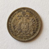 Austria - 10 Kreuzer 1872 - Argint, Europa