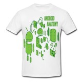 Tricou &quot; Android anatomy &quot;