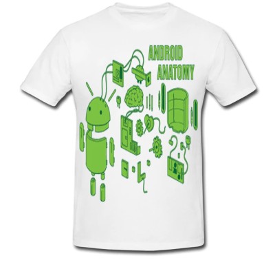 Tricou &amp;quot; Android anatomy &amp;quot; foto