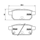 Brembo set placute frana, frana disc Prime Line