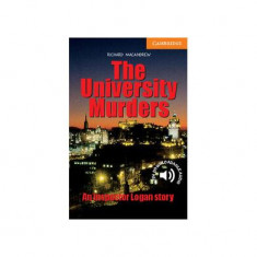 The University Murders Level 4 - Paperback brosat - Richard MacAndrew - Cambridge