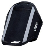 Husa Utok Sporty 430N tip suport pentru brat neagra pentru telefoane 3.5&quot; - 4&quot;, Textil, Armband, LG