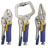 Set clesti autoblocanti 3 piese Strend Pro ZJ001128, otel carbon