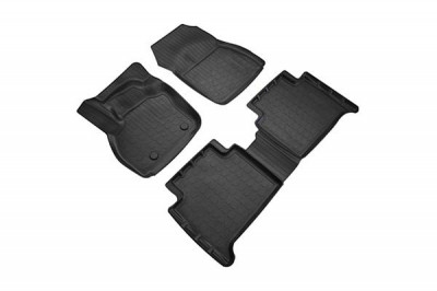 SET COVORASE AUTO CAUCIUC FIT RENAULT ZOE 3D (2014-) - 5 PCS foto