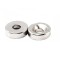 Magnet foarte puternic pentru surub, gri, disc, simplu, 15 mm X 4 mm