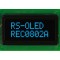 Afișaj OLED alfanumeric 8x2, albastru