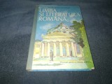 LIMBA SI LITERATURA ROMANA MANUAL PENTRU CLASA A XII A 1988