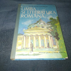 LIMBA SI LITERATURA ROMANA MANUAL PENTRU CLASA A XII A 1988