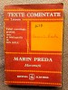 Morometii de Marin Preda. Texte comentate. Editura Albatros, 1979 - Ion Balu
