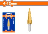 WADFOW - BURGHIU CONIC IN TREPTE 4-12MM PAS 2MM PowerTool TopQuality