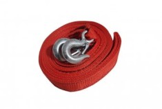 Chinga tractare auto, 5 tone, lungime 4 metri, fixare cu carlige