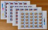 RO 1996 LP 1408 &quot; 50 de ani UNICEF &quot; , serie coli complete de 25 , MNH, Organizatii internationale, Nestampilat