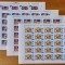 RO 1996 LP 1408 &quot; 50 de ani UNICEF &quot; , serie coli complete de 25 , MNH