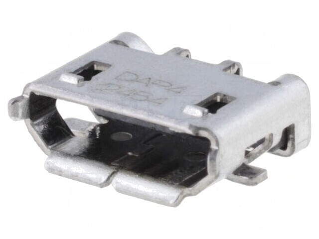 Soclu USB Micro B SMT 5-Pin Orizontal pentru PCB