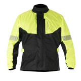 Jacketă de ploaie HURRICANE ALPINESTARS culoare black/fluorescent/yellow, mărime XS
