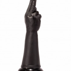 Dildo Realistic Pumn Fisting, Negru, 35 cm