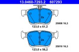 ATE 13.0460-7293.2 set placute frana,frana disc