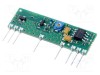 Receptor RF AUREL AM, ASK 433,92MHz 5VDC