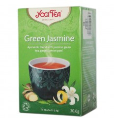 Ceai Bio Verde cu Iasomie Yogi Tea 30.60gr foto