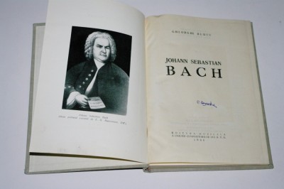 Johann Sebastian Bach - Gheorghi Hubov foto
