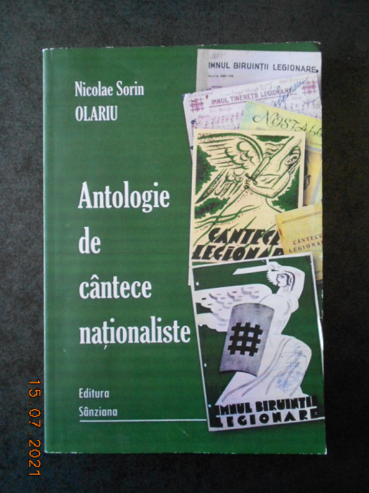 NICOLAE SORIN OLARIU - ANTOLOGIE DE CANTECE NATIONALISTE