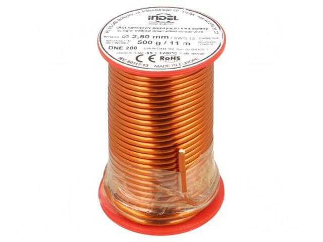 S&acirc;rmă Emailată Cupru 2.5mm 0.5kg