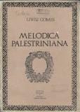 1314SPN Metodica palestriană de Liviu Comes, 1971