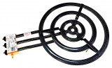 Pirostrie cu 4 cercuri arzatoare, L-60, diametru 60 cm, arzator gaz G-30, GPL, avizat CE, Power+ GRC76060