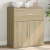 Gossi dulap, stejar sonoma, 60x31x70 cm, lemn prelucrat
