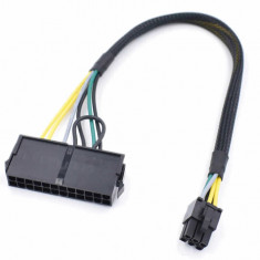Cablu adaptor sursa alimentare de la ATX 24 pin la 6 pini, Active, 30 CM, compatibil Dell seria 3050, 5050, 7050, 6pini