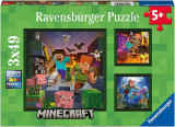Puzzle 3 in 1 - Minecraft | Ravensburger